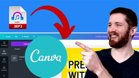 how do you add music on canva