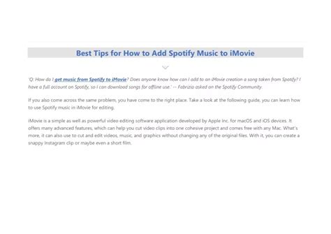 How to Add Music to iMovie from Spotify: A Comprehensive Guide with Insightful Views