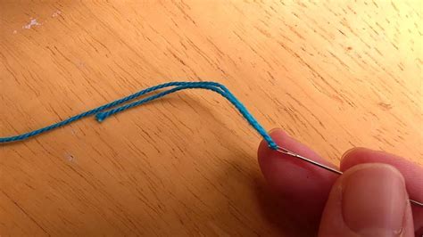 How to Knot an Embroidery Needle and Why It Might Remind You of a Cosmic Dance