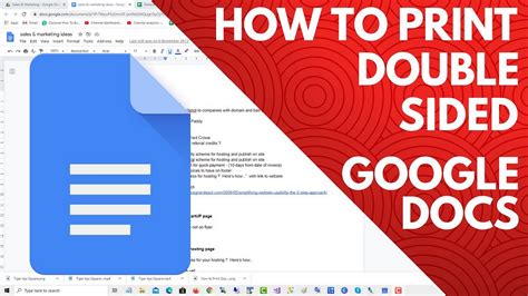 How to Print Something Double-Sided on Google Docs: A Comprehensive Guide with Insightful Views